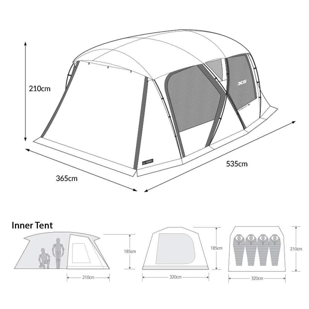 KZM New X-5 Tent 9 KZM New X-5 Tent - Image 7