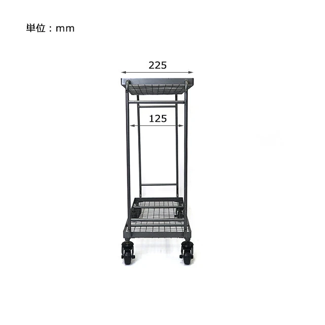 Post General Iron Wagon With Heavy Duty Basket Long 5 Post General Iron Wagon With Heavy Duty Basket Long - Image 3