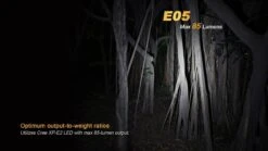Fenix E05 XP-E2 LED Flashlight -Outdoor Equipment Store E05 6 68163 26016.1443049304