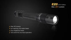 Fenix E20 XP-E2 LED Flashlight (2015 EDITION) -Outdoor Equipment Store E202015 3 E 79987 52380.1443050098