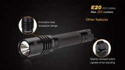 Fenix E20 XP-E2 LED Flashlight (2015 EDITION) -Outdoor Equipment Store E202015 9 E 25612 97633.1443050098