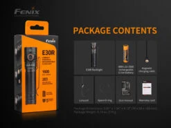 Fenix E30R Luminus SST40 LED Flashlight BLACK 20 Fenix E30R Luminus SST40 LED Flashlight BLACK -Outdoor Equipment Store E30RA E 11 48851.1556287406