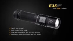 Fenix E35 XL-L2 UE LED Flashlight Black 2016 Version 22 Fenix E35 XL-L2 UE LED Flashlight Black 2016 Version -Outdoor Equipment Store E35UE 3 E 02326.1452788929.1280.1280 02473.1495139128