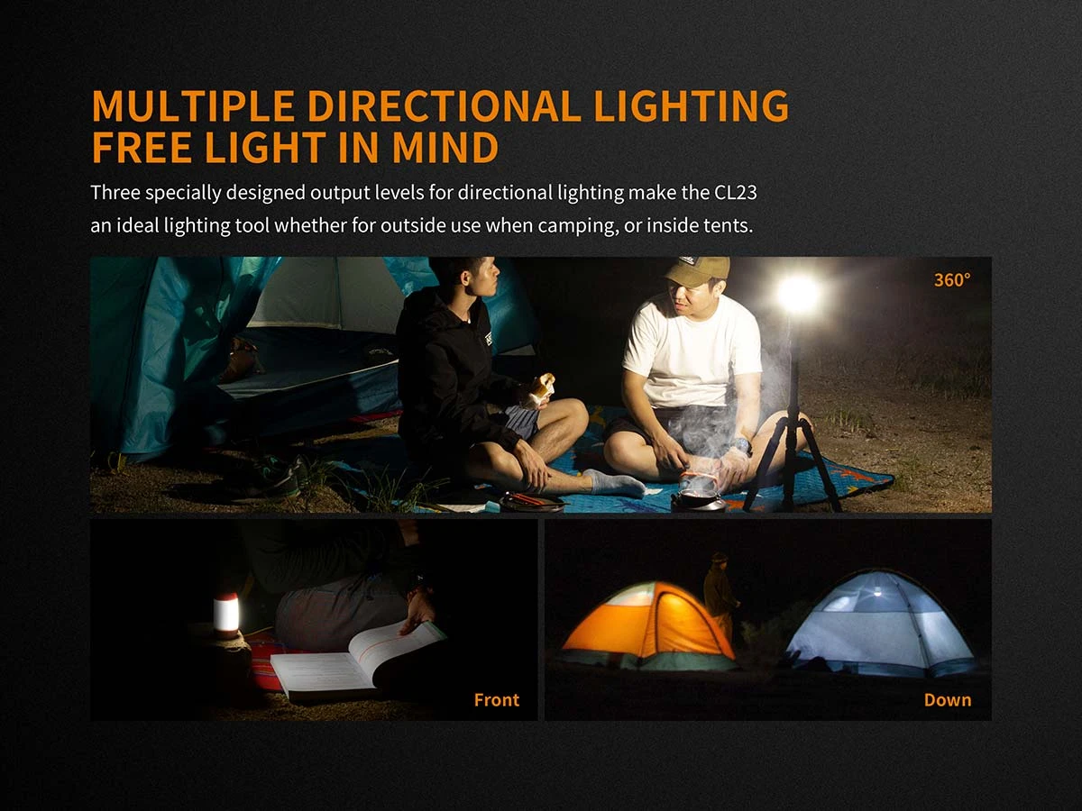 Fenix CL23 Camping Lantern Fresh Green 7 Fenix CL23 Camping Lantern Fresh Green - Image 5