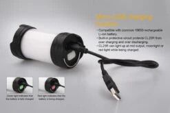 Fenix Rechargable Camping Lantern Olive Green 11 Fenix Rechargable Camping Lantern Olive Green -Outdoor Equipment Store Fenix CL25R Camping Lantern USB Rechargeable