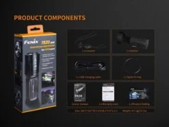 Fenix TK35 UE LED Flashlight 2018 Edition 15 Fenix TK35 UE LED Flashlight 2018 Edition -Outdoor Equipment Store Fenix TK35 2018 Flashlight included