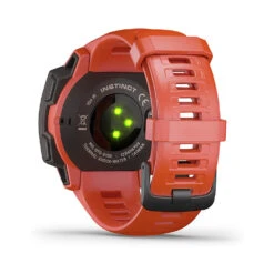 Garmin Instinct GPS Smartwatch - Graphite 21 Garmin Instinct GPS Smartwatch - Graphite -Outdoor Equipment Store Flame red 2