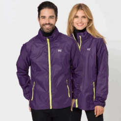 Mac In A Sac Origin Unisex Waterproof 7000mm Packable Jacket -Outdoor Equipment Store Grape 6