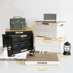 KEMSITE Camping Storage Box With Cover -Outdoor Equipment Store H0018 1