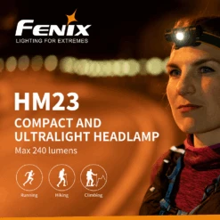 Fenix HM23 Headlamp - 240 Lumens 15 Fenix HM23 Headlamp - 240 Lumens -Outdoor Equipment Store HM23 6