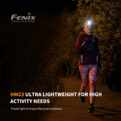 Fenix HM23 Headlamp - 240 Lumens 16 Fenix HM23 Headlamp - 240 Lumens -Outdoor Equipment Store HM23 7