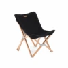 Hewolf Foldable Wooden Chair - Small 2 Hewolf Foldable Wooden Chair - Small -Outdoor Equipment Store HW J2058S BLK 02