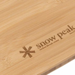 Snow Peak Bamboo IGT Table Right Open -Outdoor Equipment Store IGTTable