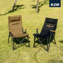 KZM Downhill Chair -Outdoor Equipment Store K20T1C32BK 2