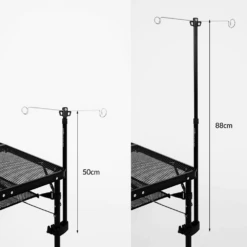 KZM Union Iron Lantern Side Stand 9 KZM Union Iron Lantern Side Stand -Outdoor Equipment Store K20T3U009 6