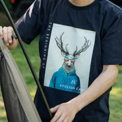 KZM Art Painting T-shirt - XL -Outdoor Equipment Store K21T3Z08L 9 1a0c1036 a46f 4d0d 95ed 7aa9e60c277b