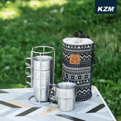 KZM Double Mug 4P Set -Outdoor Equipment Store K9T3K001 4 600x600 4239fede 42e0 4cf3 8295 2b55110571d8