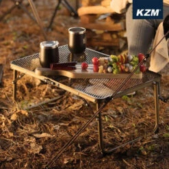 KZM Iron Mesh Picnic Table -Outdoor Equipment Store K9T3U013 3