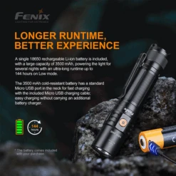 Fenix LD32 UVC XHP 35 HI And 10mW UVC LED Flashlight Black 18 Fenix LD32 UVC XHP 35 HI And 10mW UVC LED Flashlight Black -Outdoor Equipment Store LD32 8 600x600 1