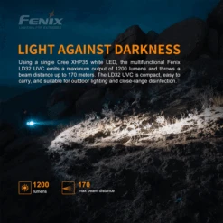 Fenix LD32 UVC XHP 35 HI And 10mW UVC LED Flashlight Black 17 Fenix LD32 UVC XHP 35 HI And 10mW UVC LED Flashlight Black -Outdoor Equipment Store LD32 9 600x600 0461fdd0 8659 4a0e a455 e16fb090fd4c