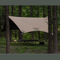 KZM Wild Field Hexa Tarp -Outdoor Equipment Store Lifestyle 2