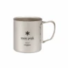 Snow Peak Titanium Double Wall Cup 450ml 2 Snow Peak Titanium Double Wall Cup 450ml -Outdoor Equipment Store MG 053R