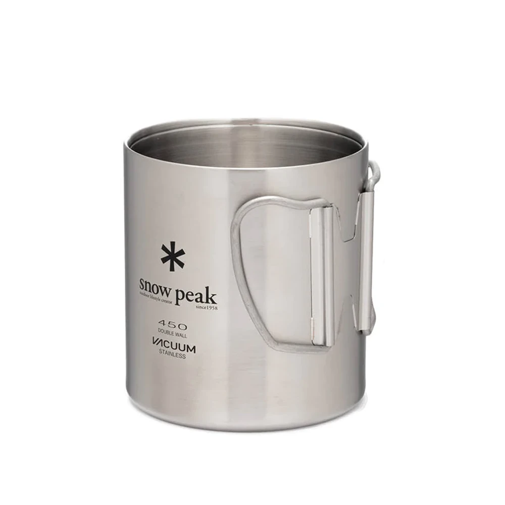 Snow Peak Stainless Vacuum Double Wall 450 Mug 5 Snow Peak Stainless Vacuum Double Wall 450 Mug - Image 3
