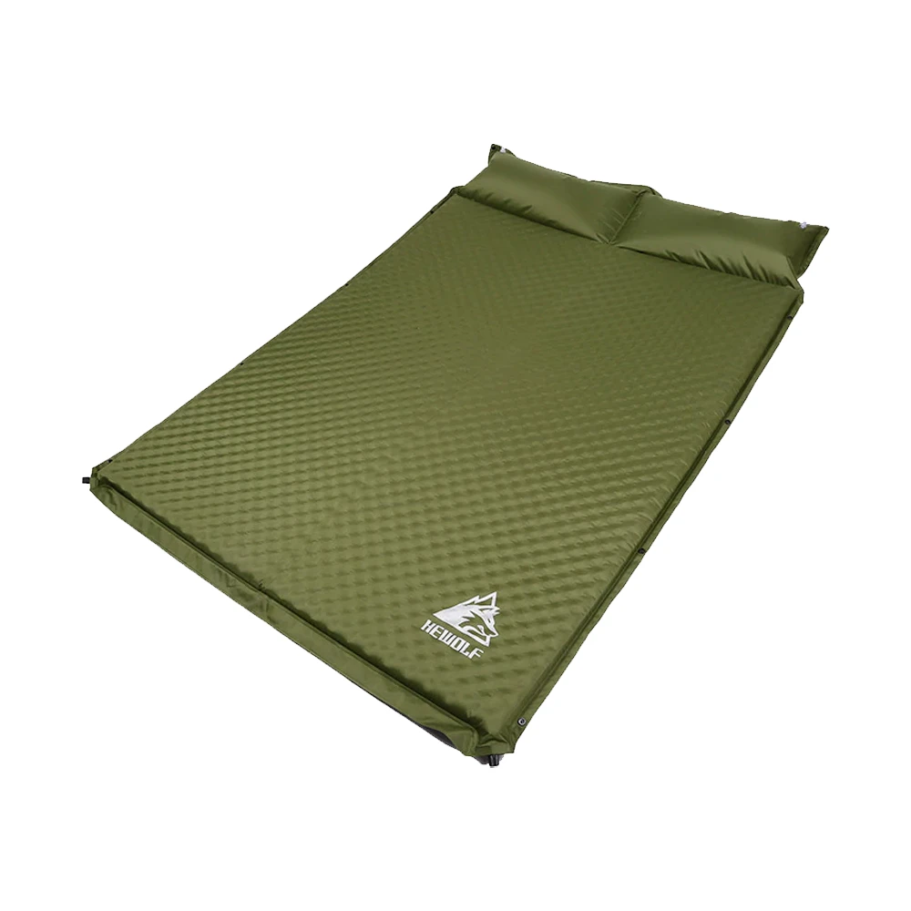 Hewolf Inflatable Mat Orange - Single/Double 4 Hewolf Inflatable Mat Orange - Single/Double - Image 2