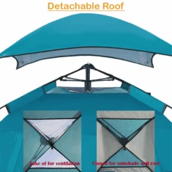 Hewolf Auto 4 Person Tent Teal -Outdoor Equipment Store MON 2011 TEAL 8 600x600 d9a2104b c0aa 4478 86e1 23d1034b0ba0