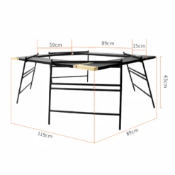 Camp Leader Portable And Multiple Function BBQ Table 24 Camp Leader Portable And Multiple Function BBQ Table -Outdoor Equipment Store MON24 3 jpg