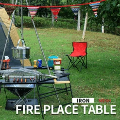 Camp Leader Portable And Multiple Function BBQ Table 18 Camp Leader Portable And Multiple Function BBQ Table -Outdoor Equipment Store MON24 9