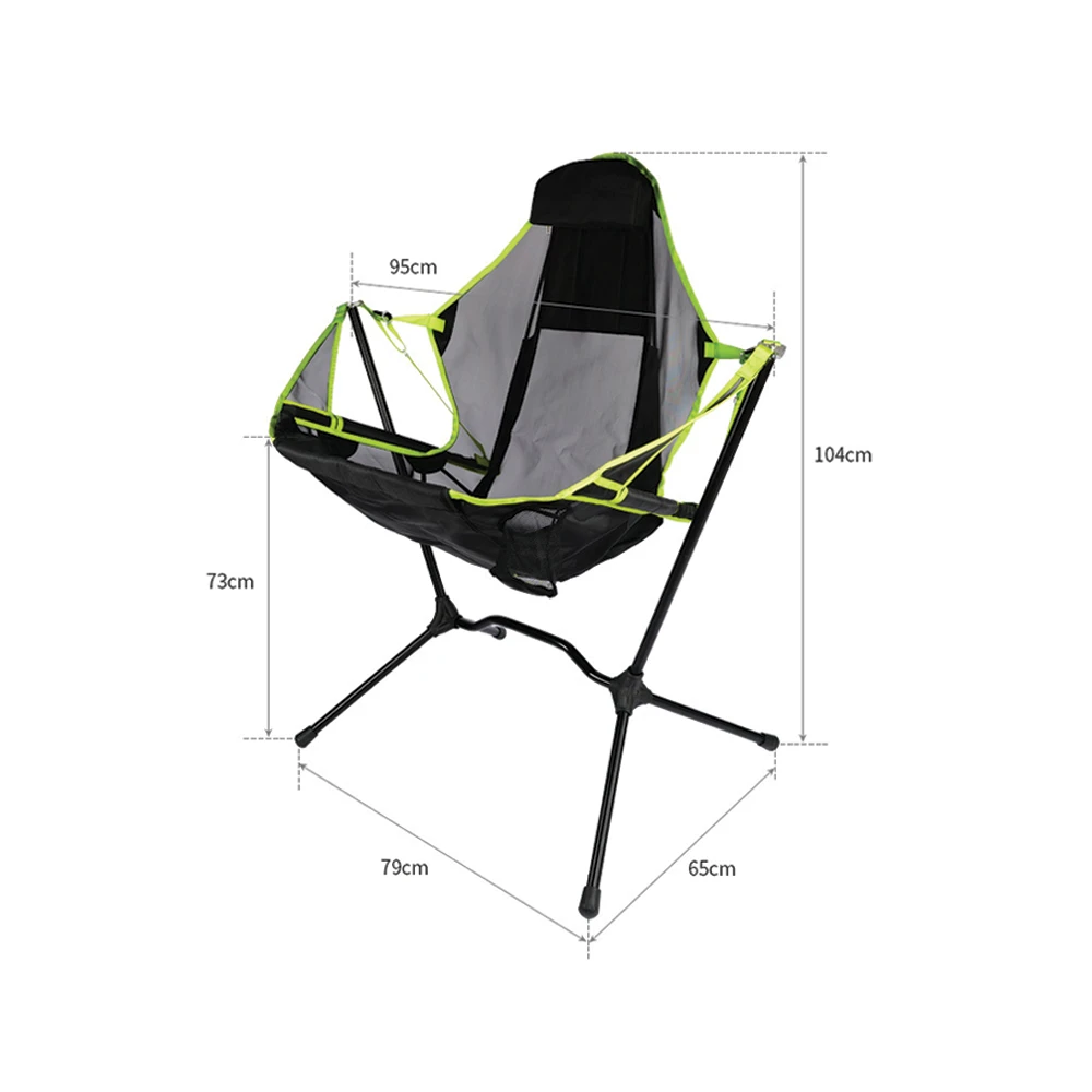 Camp Leader Outdoor Portable Lounge Chair 4 Camp Leader Outdoor Portable Lounge Chair - Image 2