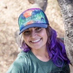 Sunday Afternoon Artist Series Trucker Cap - Range Of Light -Outdoor Equipment Store Range of lights 3