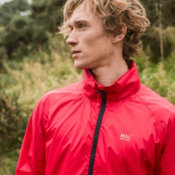 Mac In A Sac Origin Unisex Waterproof 7000mm Packable Jacket -Outdoor Equipment Store Red 6