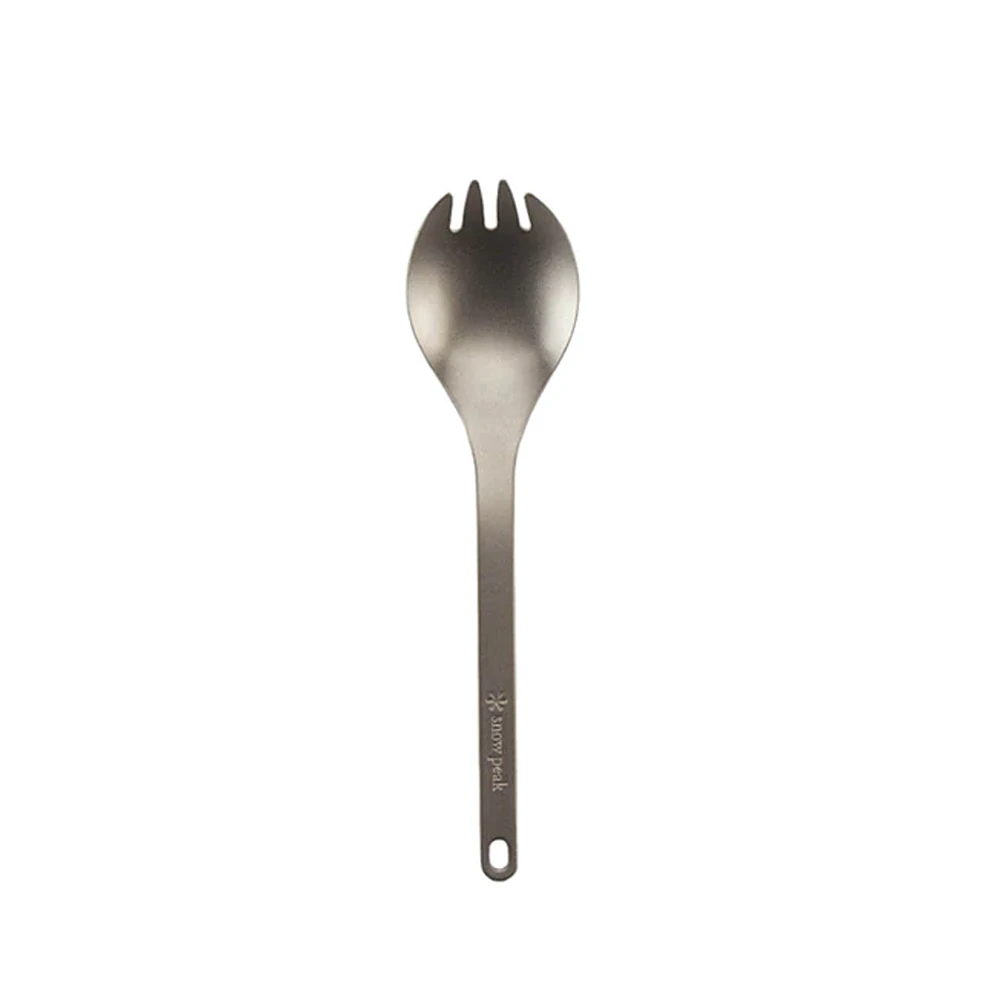 Snow Peak Titanium Spork 3 Snow Peak Titanium Spork