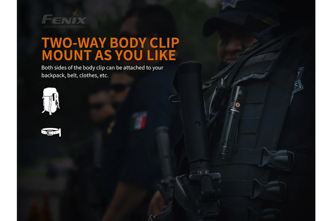 Fenix PD36R Luminus SST40 LED Flashlight Black 12 Fenix PD36R Luminus SST40 LED Flashlight Black - Image 10