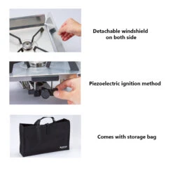 Soto Regulator 2 Burner GRID 9 Soto Regulator 2 Burner GRID -Outdoor Equipment Store ST 526 02