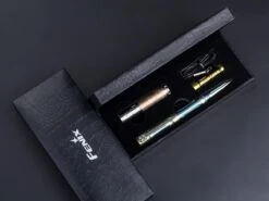 Fenix T5Ti Tactical Pen Halberd And F15 Flashlight Set Grey -Outdoor Equipment Store T5TiF15 GiftSet