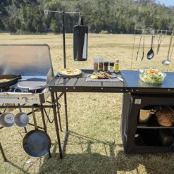 DoD Cooking King Table -Outdoor Equipment Store TB5 723 BK 7 600x600 8bf00f48 d1a3 4b3a 9e2d 9257922e58ab