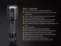 Fenix TK25 LED Flashlight IR Version BLACK -Outdoor Equipment Store TK25IR 15 E 48009.1491574554