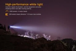 Fenix TK25 LED Flashlight RB Version Black -Outdoor Equipment Store TK25RB Hunting Flashlight White Light