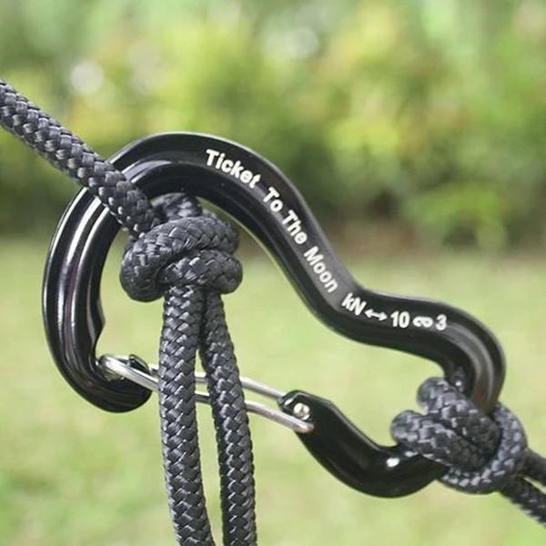 Ticket To The Moon Carabiner For Hammock (1000kg) - 2 Pcs 5 Ticket To The Moon Carabiner For Hammock (1000kg) - 2 Pcs - Image 3