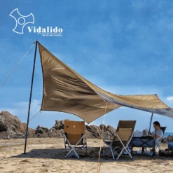 Vidalido Butterfly Tarp L - Tan 19 Vidalido Butterfly Tarp L - Tan -Outdoor Equipment Store TP 500 2