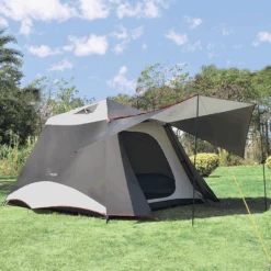 Vidalido Large Instant Cabin Tent Plus - White Coffee -Outdoor Equipment Store TT 091 5 6