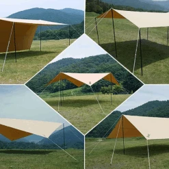 DoD Cheese Tarp M - Khaki -Outdoor Equipment Store TT10 739 KH 8