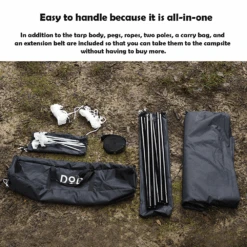 DoD Itsuka No Tarp -Outdoor Equipment Store TT5 631 BK 9 b42eb850 ba82 41b4 a60f ca5eb00f994c