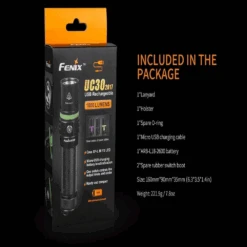 Fenix UC30 Flashlight - 1000 Lumens -Outdoor Equipment Store UC30 8