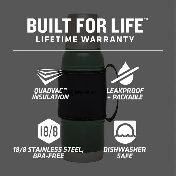 Stanley Legacy Quadvac Thermal Bottle 1.1QT 8 Stanley Legacy Quadvac Thermal Bottle 1.1QT - Image 6