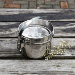 Ace Camp Stainless Steel Cooking Set 10 Ace Camp Stainless Steel Cooking Set -Outdoor Equipment Store ae45f4084c21d03cd7675b11b523672f