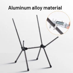 Hewolf Space Small Aluminum Alloy Foldable Chair -Outdoor Equipment Store aliexpress 1129 142823 06